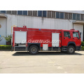 Carro de bombeiros novo da espuma da água de HOWO SINOTRUCK 340HP